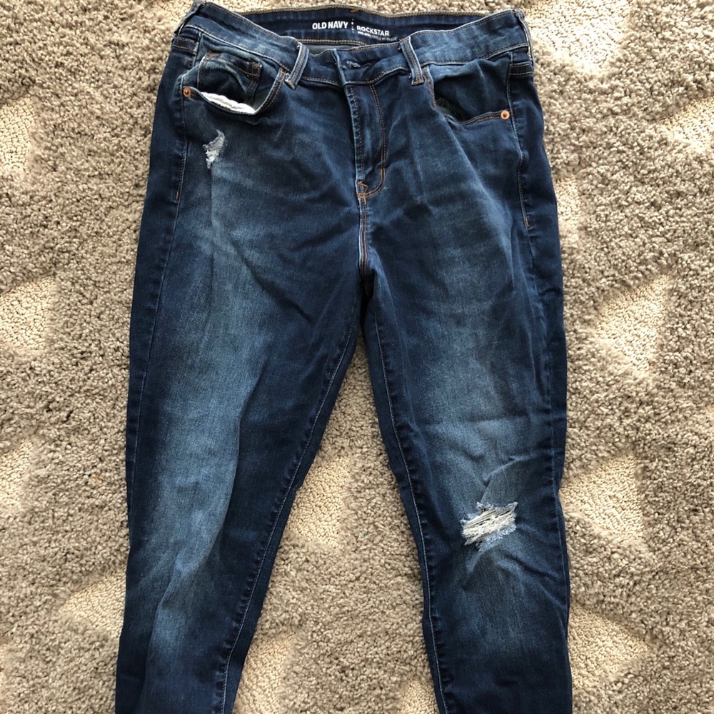 Old navy rockstar jeans